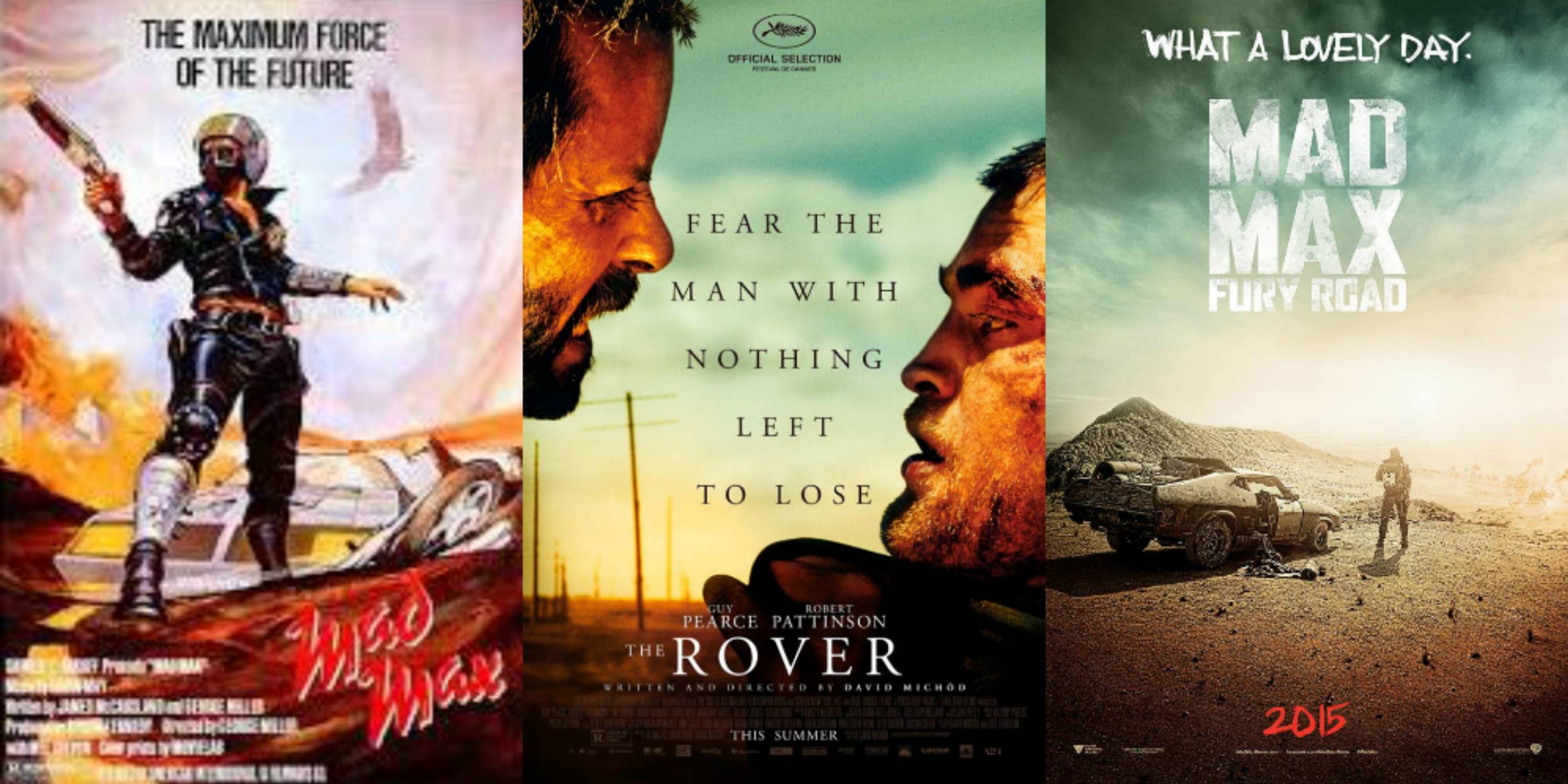 The Rover and Mad Max Posters